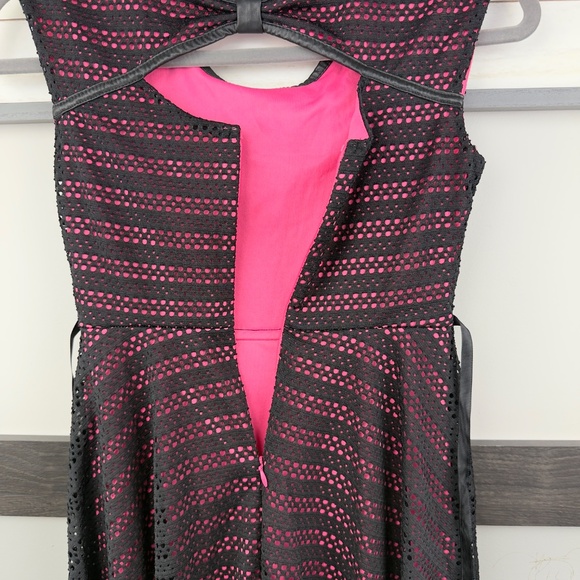 SPEECHLESS sleeveless a-line midi dress keyhole tie on back girls size 12 - Picture 8 of 12